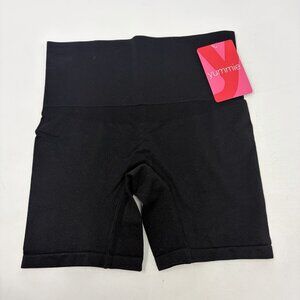 Yummie Tummie Womens Size S/M Shapewear Shorts Smoothing Intimates in Black 2727
